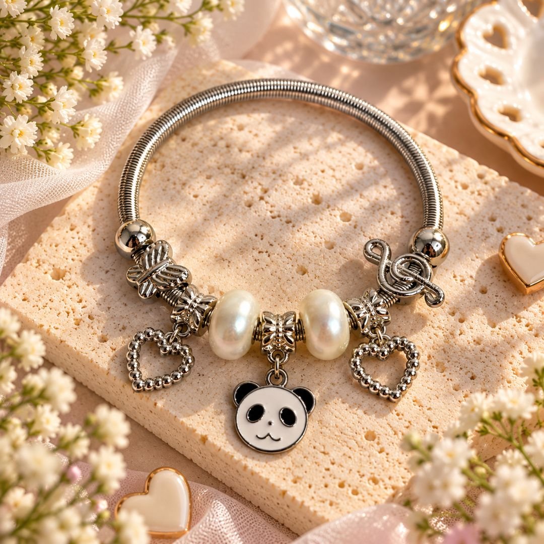 Butterfly Star Charm Bracelet (4)